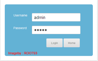 halaman login admin SLIMS
