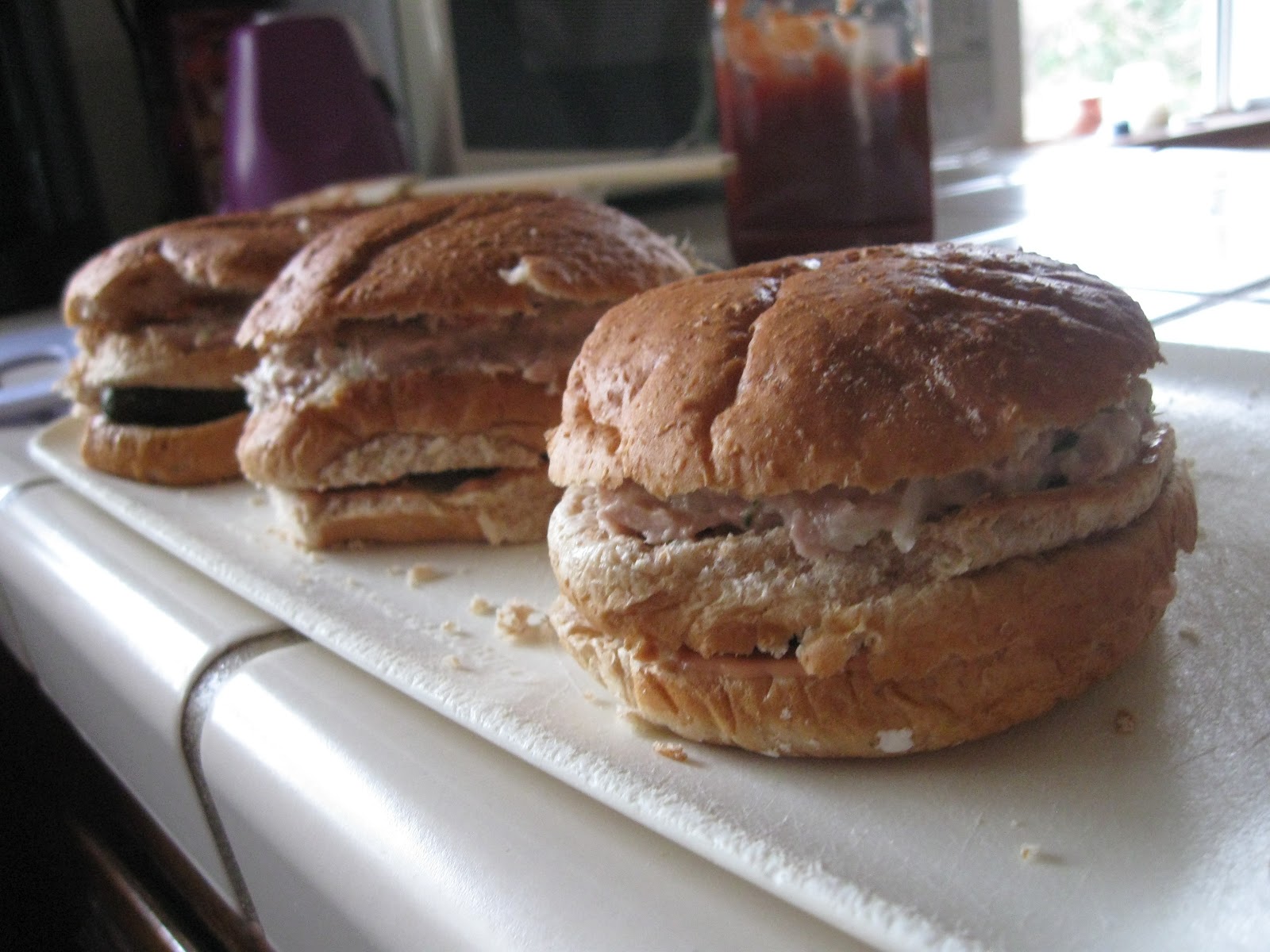Wordy Nerdy Girl Disney Recipe Challenge Tuna Burgers from Chicken of