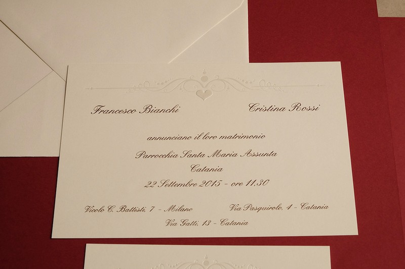 Wedding in the city PARTECIPAZIONI DI NOZZE