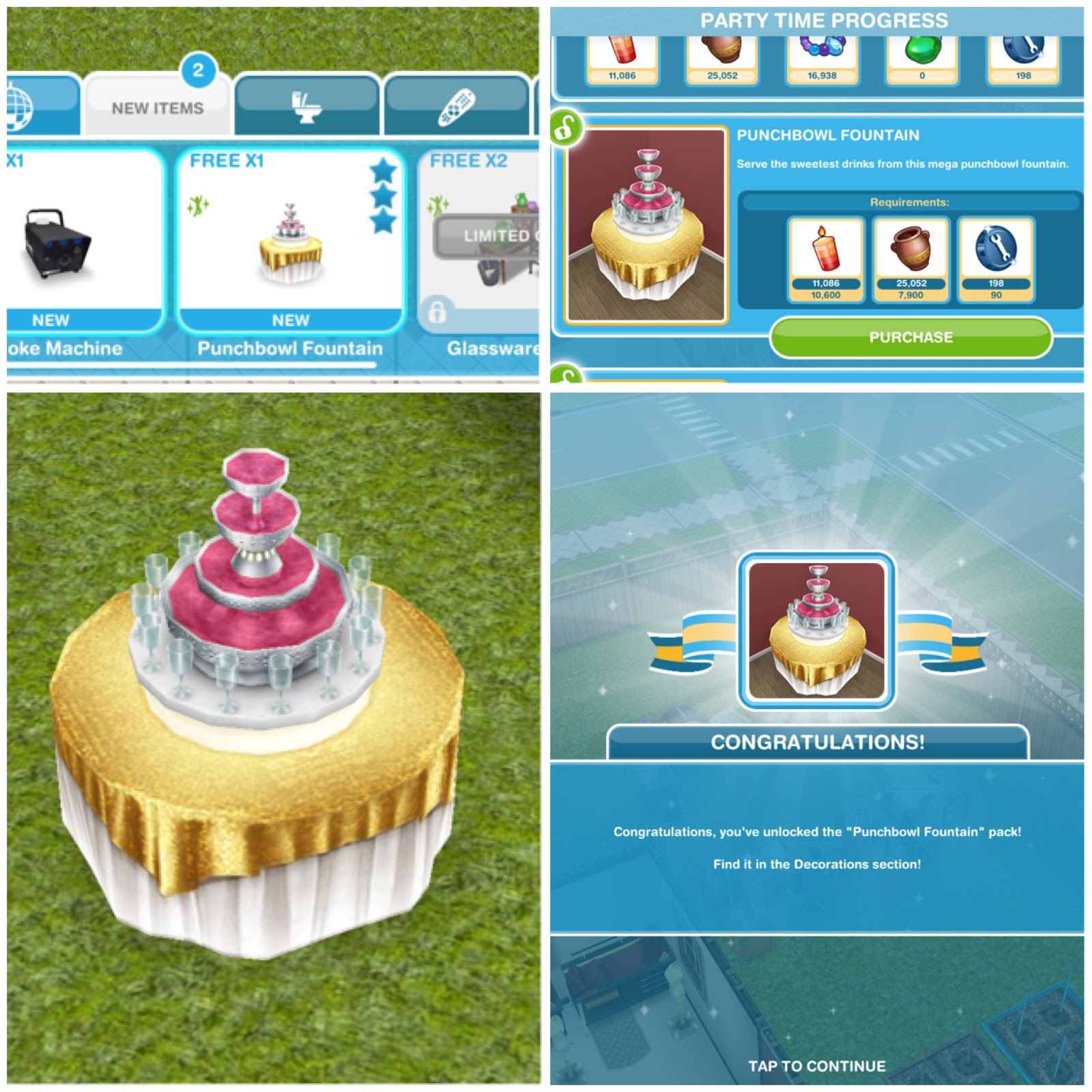 SimsFreeplay Sims Freeplay Party Time Live Event
