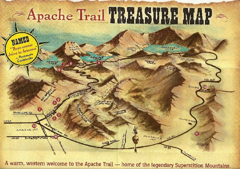 Stirring the Pudding Ride the Apache Trail Outside of Phoenix