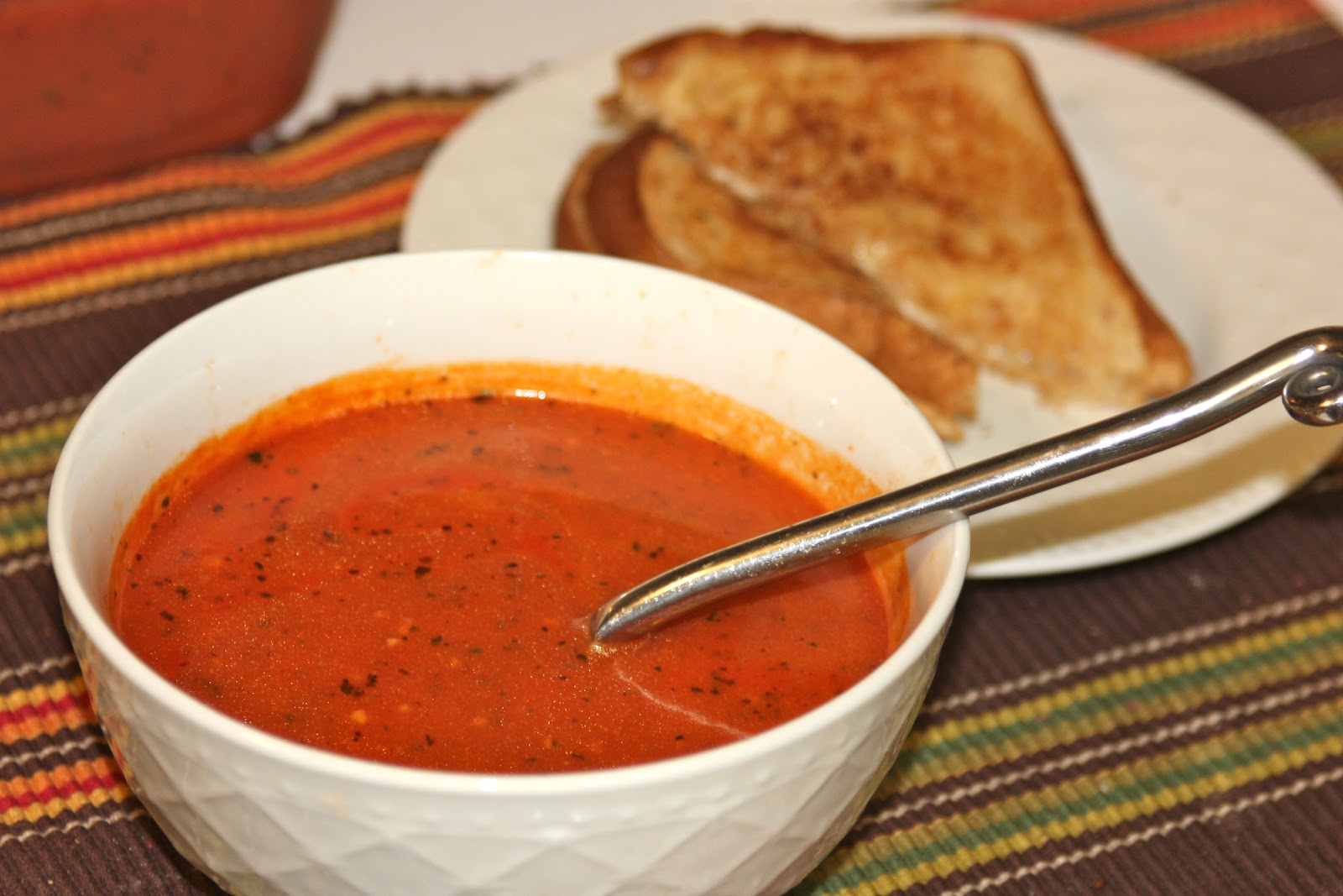 Tomato Basil Soup from Canned Tomatoes — Foraged Dish