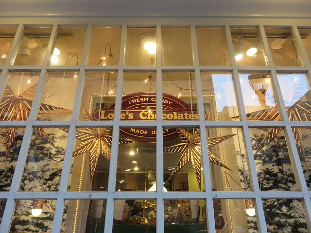 Lore's Chocolate display window in Center City Philadelphia