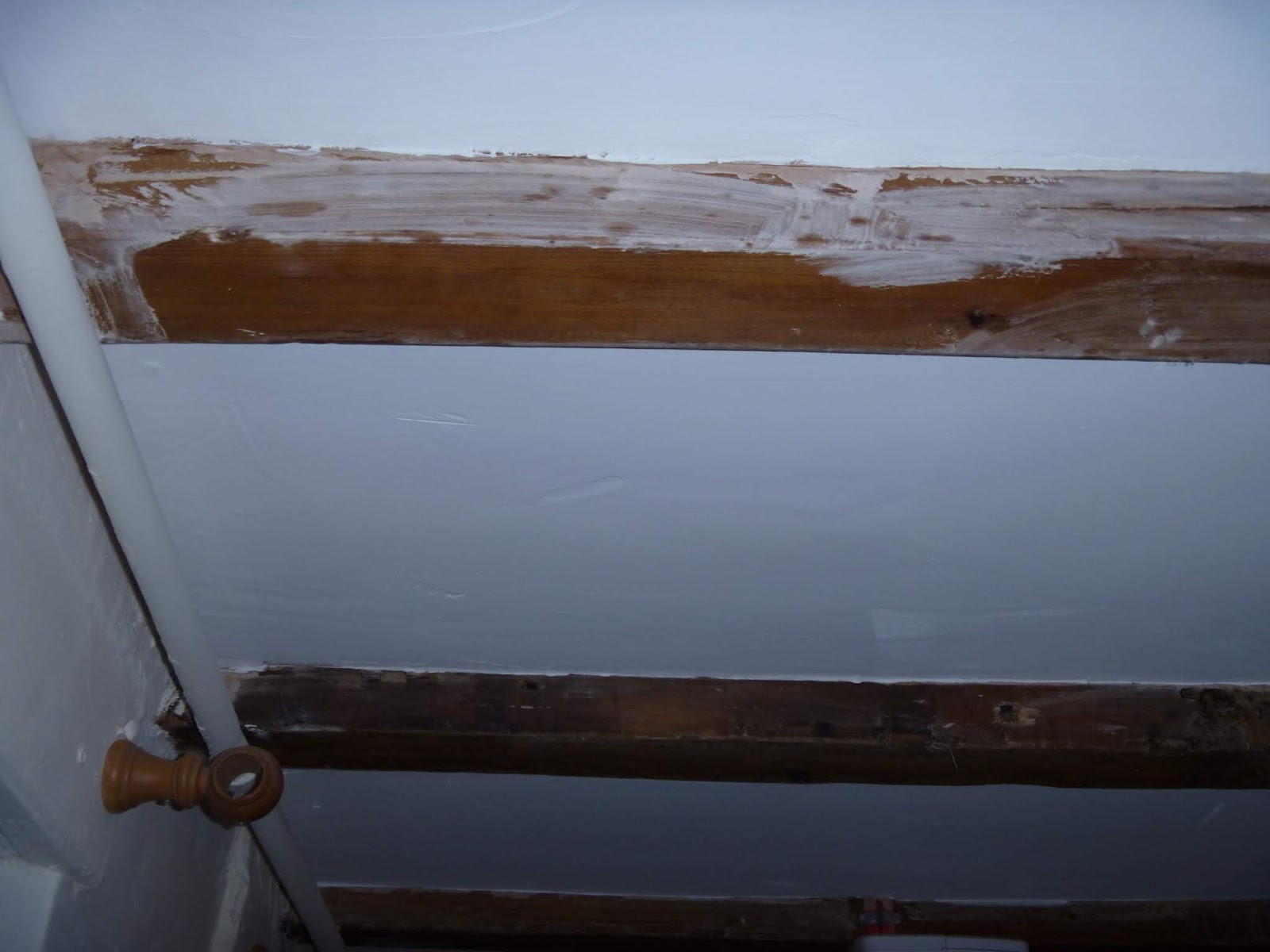 Margot's Blog Get the excess plaster off the ceiling