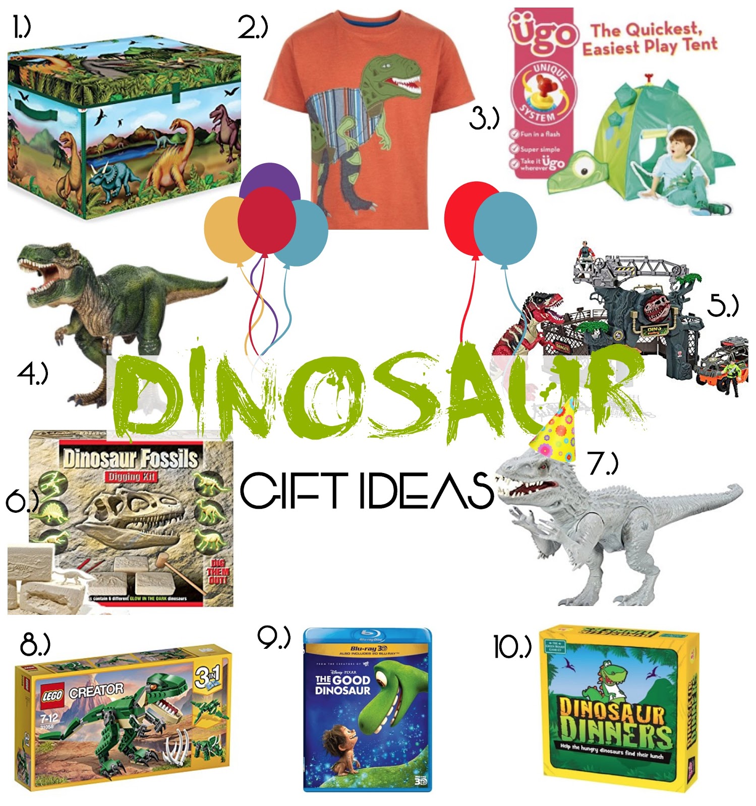 Dinosaur-Themed Party/Birthday Decor & Present Ideas | Alex Gladwin Blog
