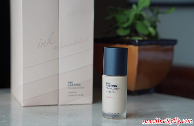 The Face Shop, Ink Lasting Foundation, Slim Fit, Slim Fit To Cry, texture, beauty review, foundation review, kbeauty