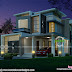 2344 square feet 4 bedroom box type contemporary home