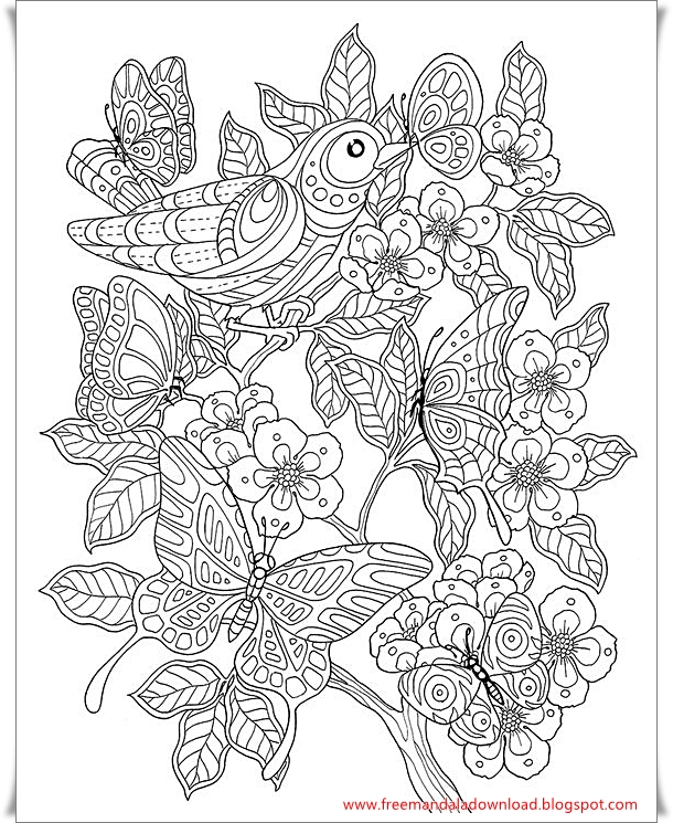 Vogel-Mandala ~ Free Mandala