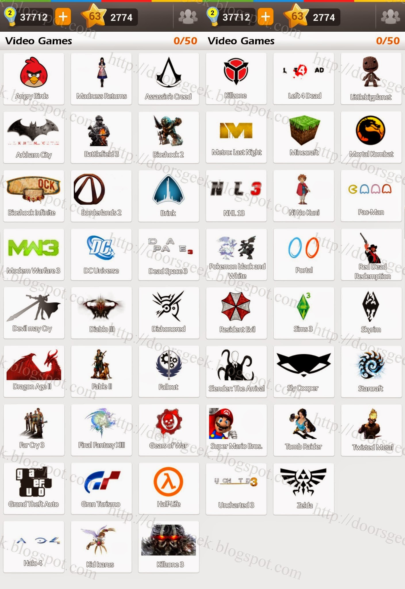 Video Game Logos Quiz