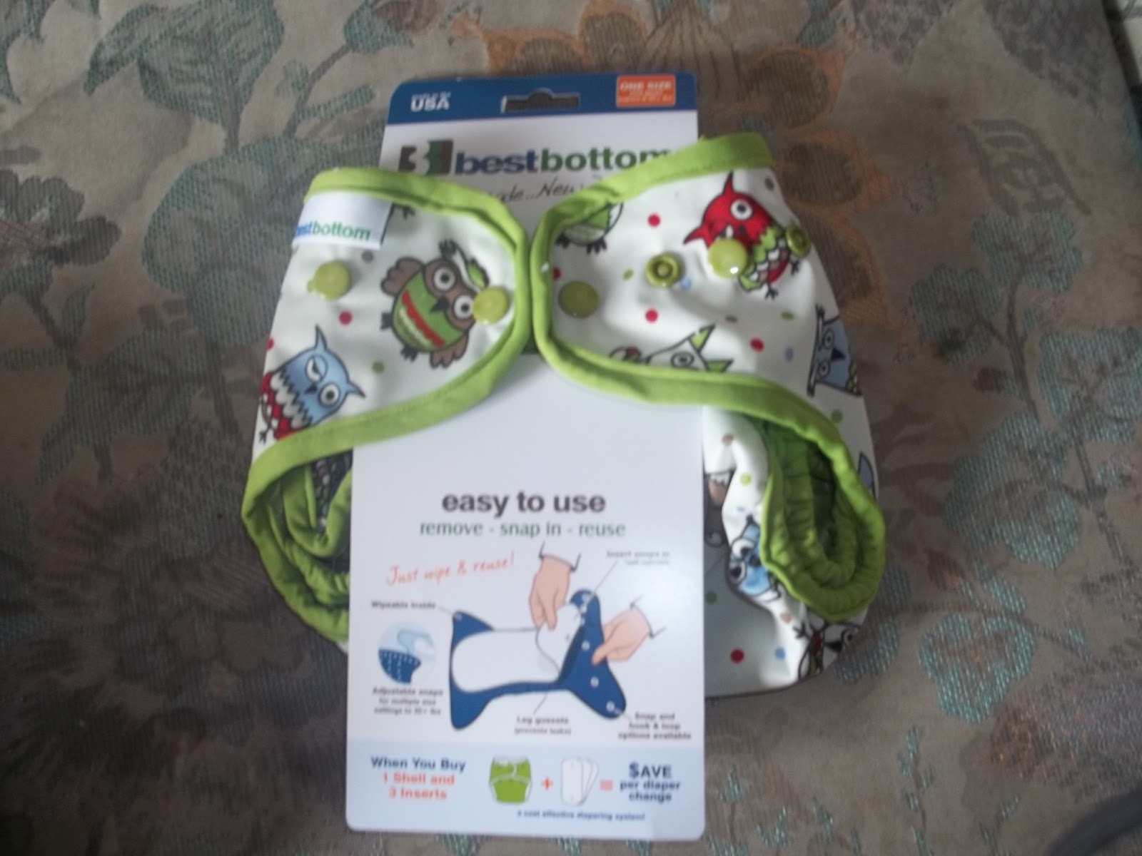 MommyKnowz Nicki`s Diapers Best Bottom Diaper Review and Giveaway