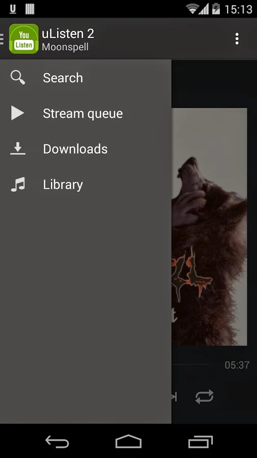 Cosas de Android: Ulisten (reproducir el audio de los vídeos del youtube )