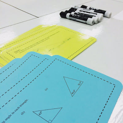 Check out these creative (and cheap!) angle ideas to help make geometry loads of fun for your middle school students. 