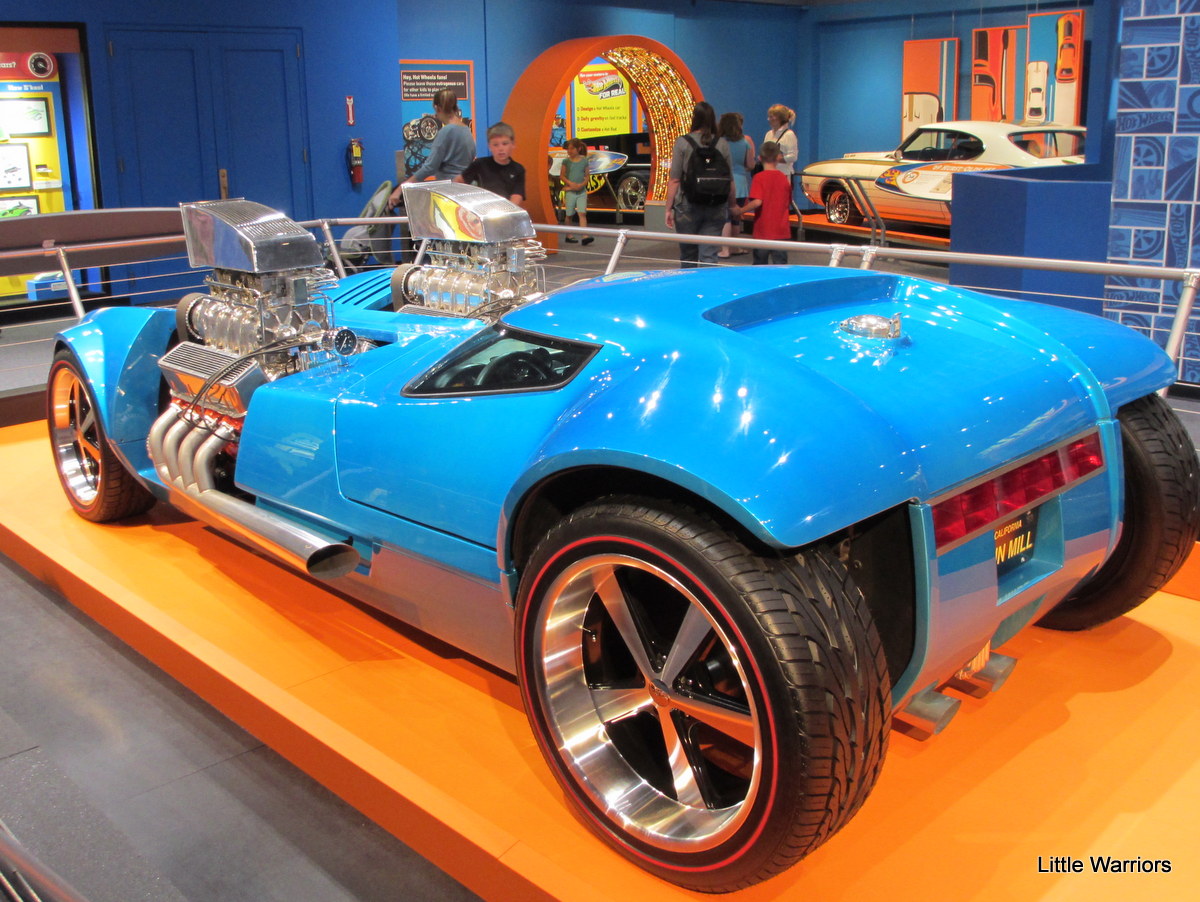 Little Warriors Life Size Twin Mill from Hot Wheels exhibition