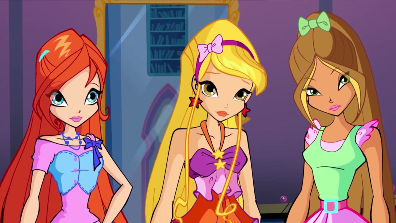 ¡Imágenes del Winx Club Trendy en busca del libro Sirenix! Winx Club All