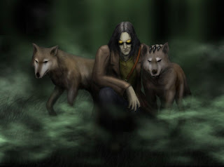 Wolf Killers Dark Gothic Wallpaper
