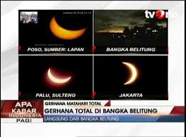 Gerhana matahari bangka belitung 2016