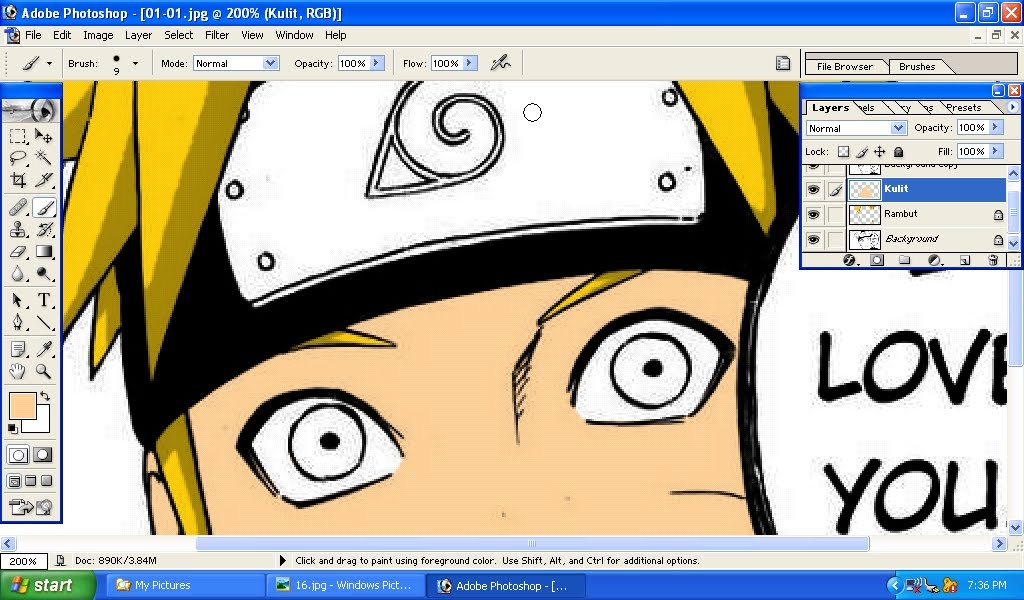 Alhak's Blog Tutorial How to Coloring Manga with
