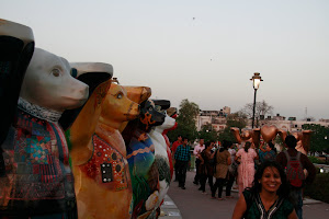 Berliner Bären in Delhi