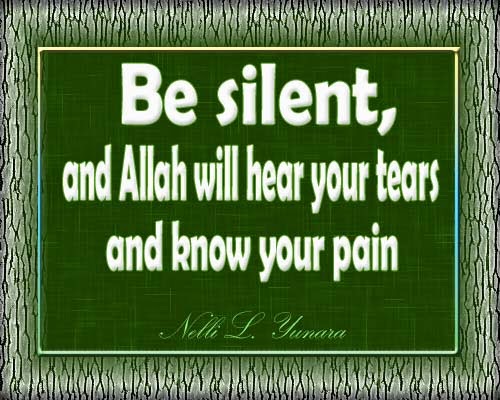 Be Silent...