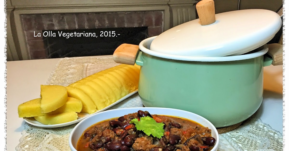 La Olla Vegetariana Chili sin carne (vegano)