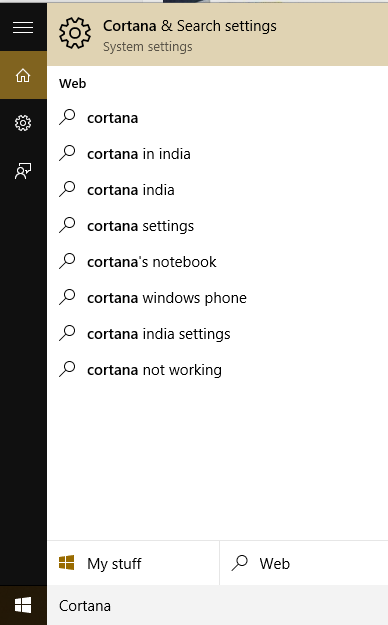 Cortana Digital Assistant