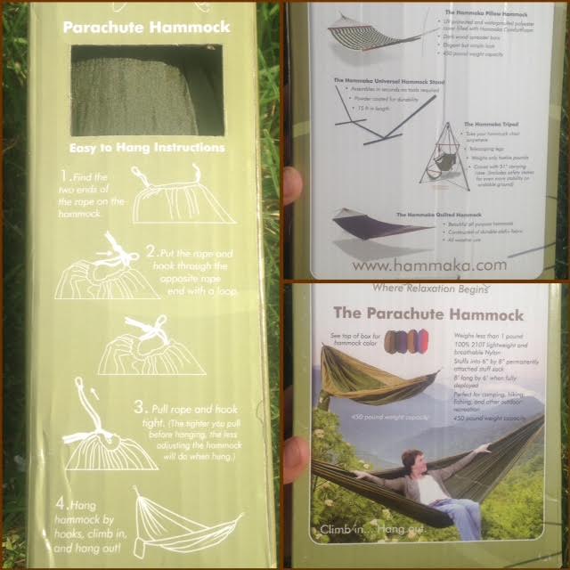 Hammaka Parachute Hammock Girl on a Hike