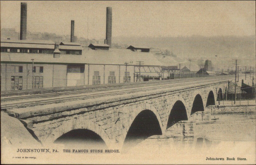 Vintage Johnstown Stone Bridge