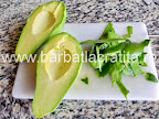Salata cu avocado decojit preparare reteta