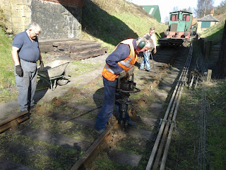 Stripping out a BH panel under Gibraltar Bridge