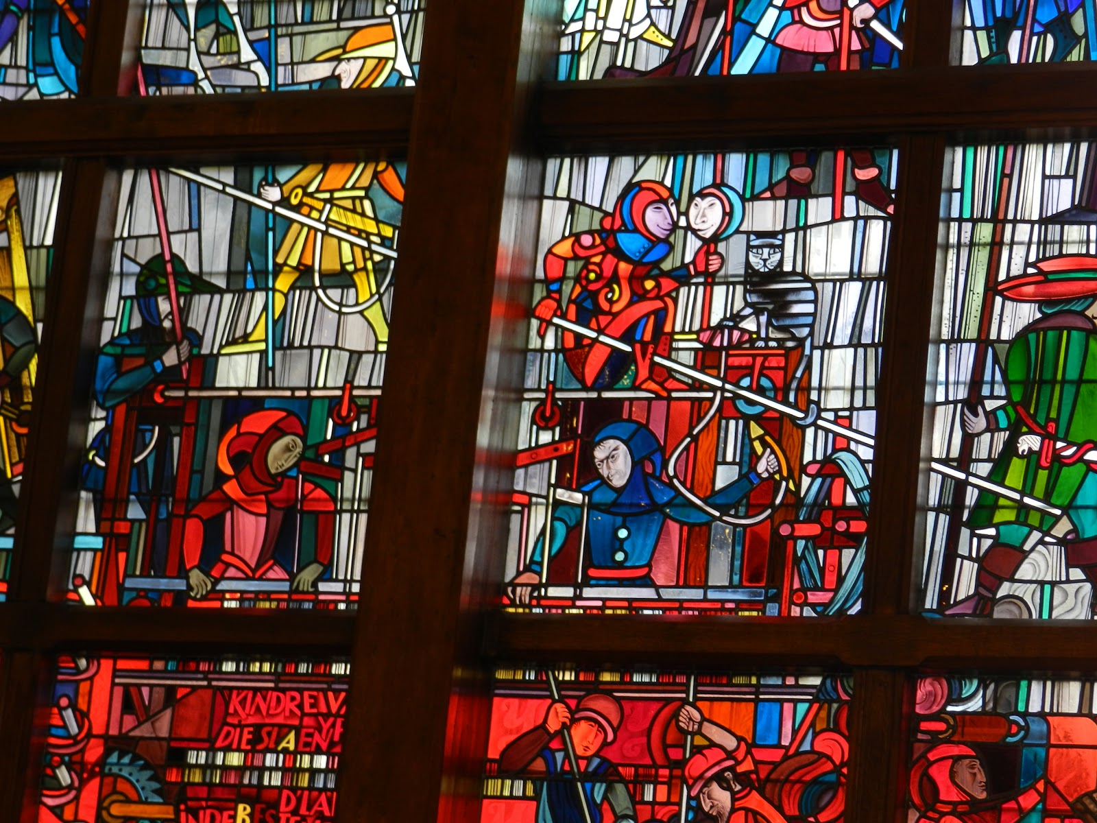 de klimroosjes Uitstap naar het stadhuis van Ieper