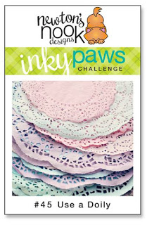 http://www.inkypawschallenge.com/2017/04/inky-paws-challenge-45-use-doily.html