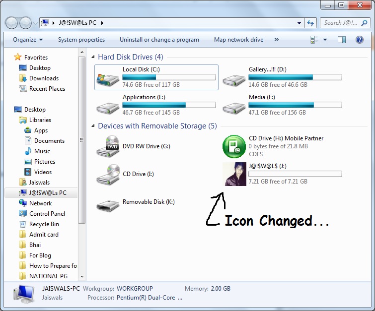 How To Change USB Drive's Default Icon