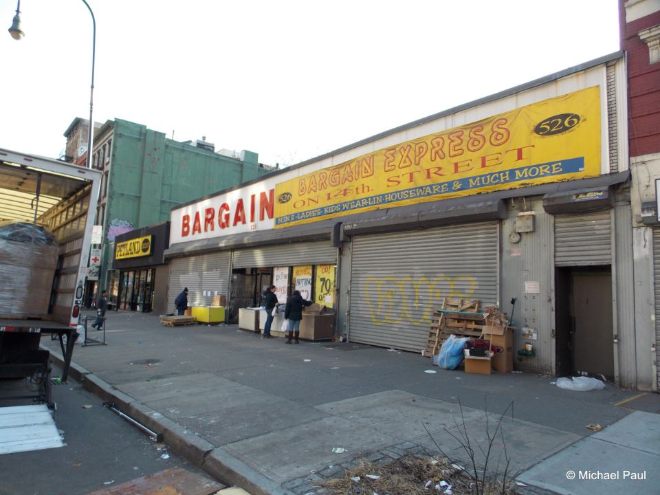 EV Grieve Bargain Express has closed on East 14th Street