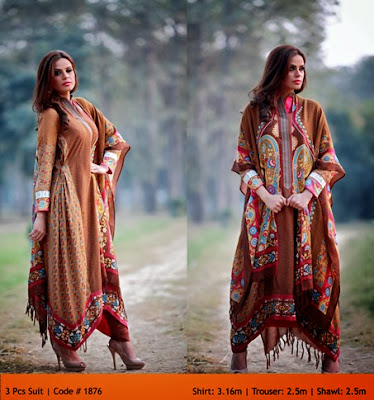 Latest Fall/Winter Collection 2014-15 By Warda Prints | Christmas ...