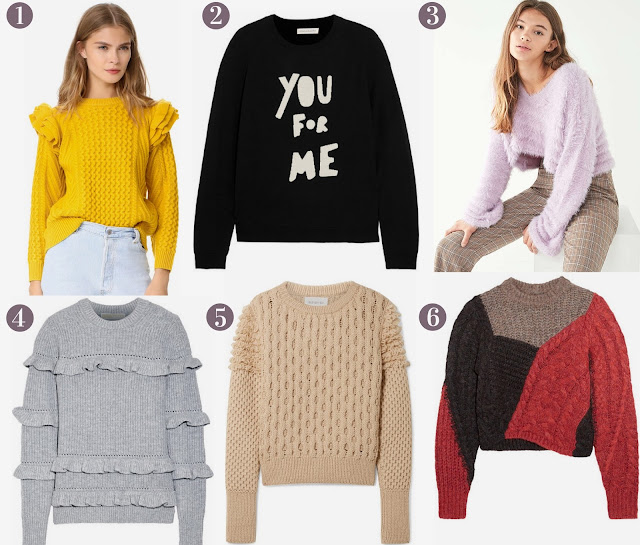 My favorites cozy sweaters for this season