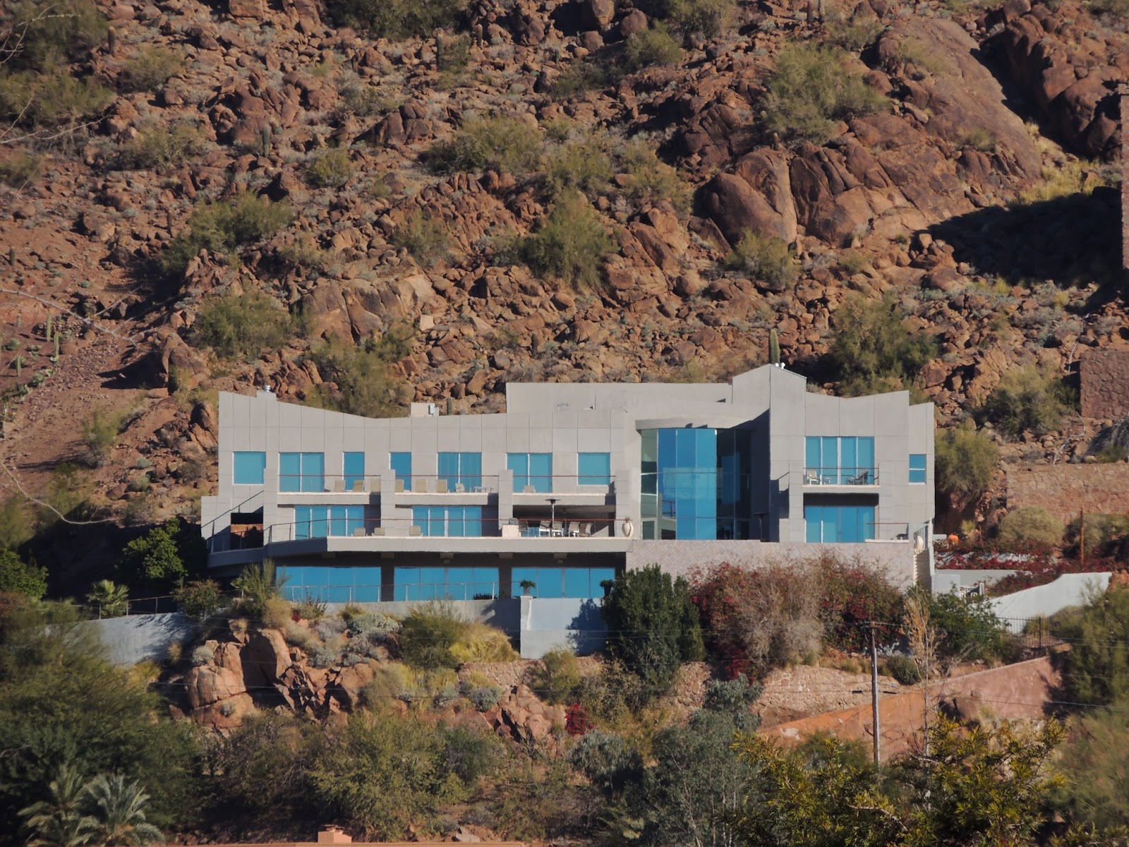 Scottsdale Daily Photo Camelback Mountain House