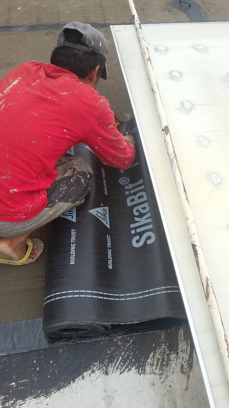 Jasa waterproofing membran ahli tukang kebocoran atap dak  