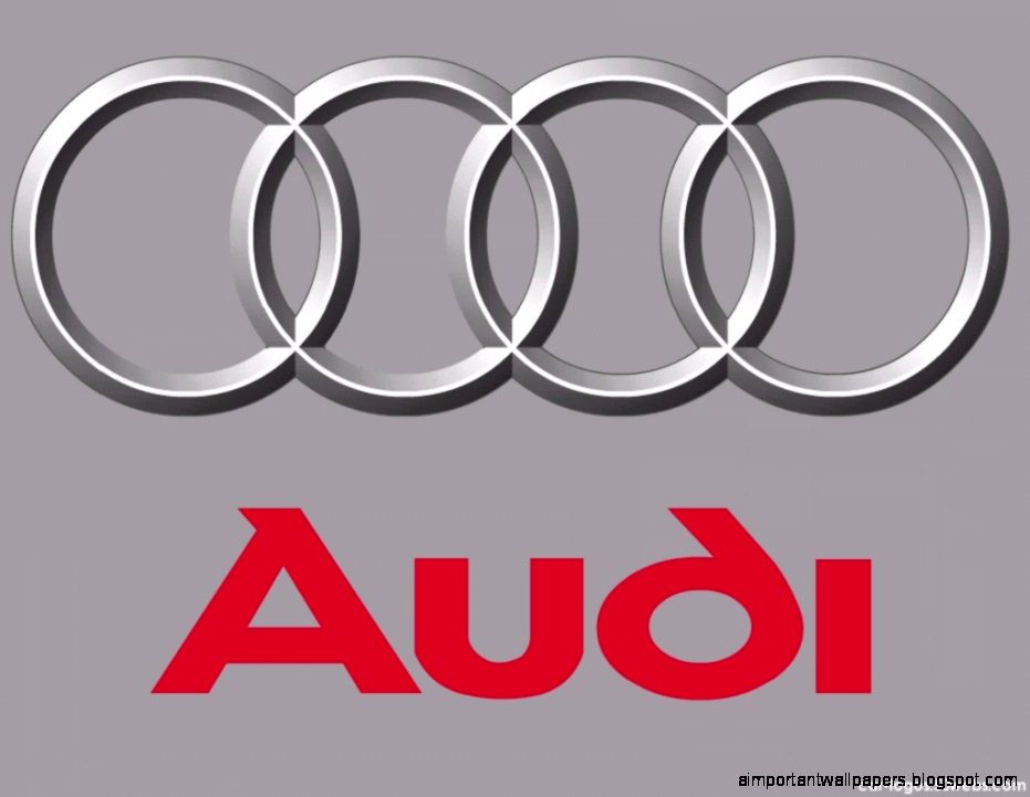 Audi Logo With Dew