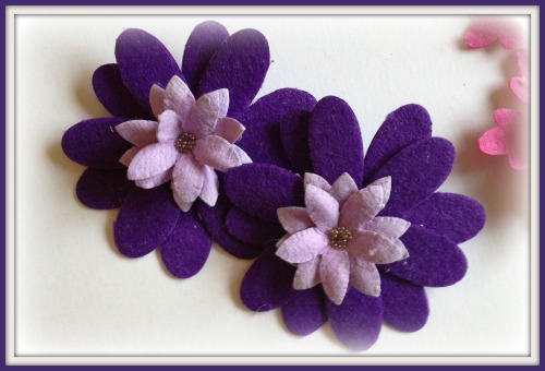 Itsy Bitsy - The Blog place: Felt Hair Clips for your Little Princess ...