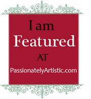 I was featured at Passionately Artistic!