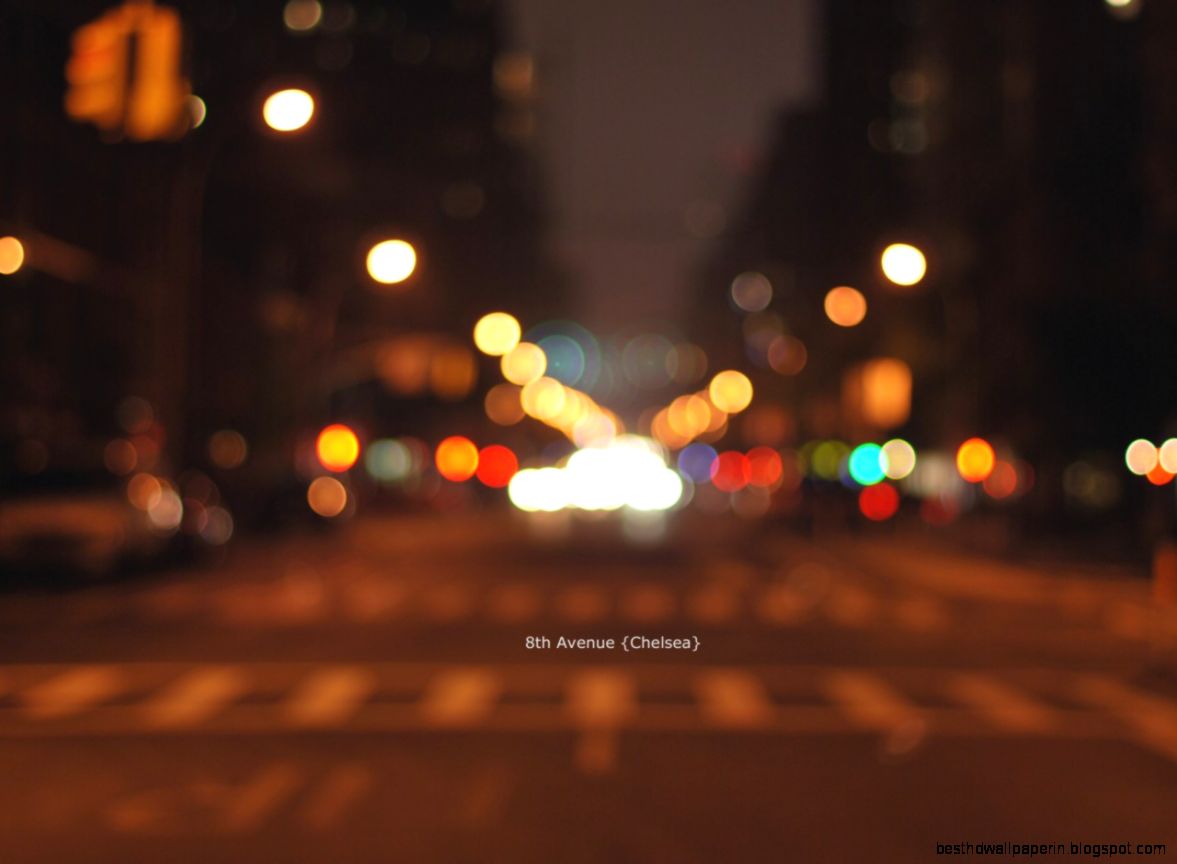 Download wallpaper bokeh new york chelsea manhattan blur