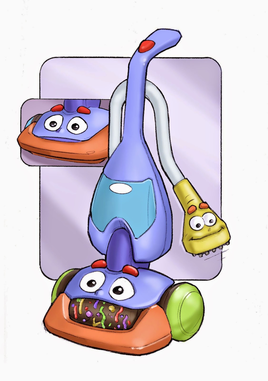 What I do Playskool's Cool Crew vacuum