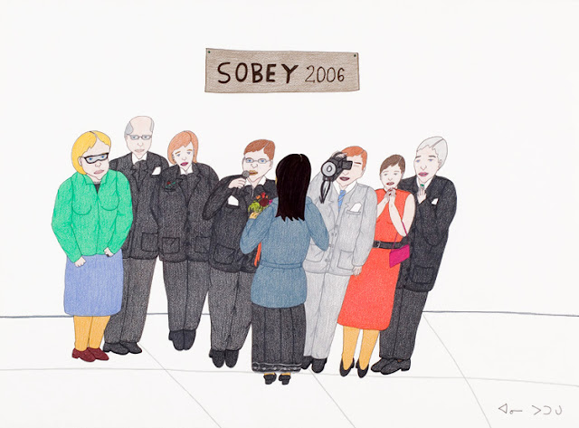 Annie Pootoogook, “Sobey Awards”, 2006 © Annie Pootoogook