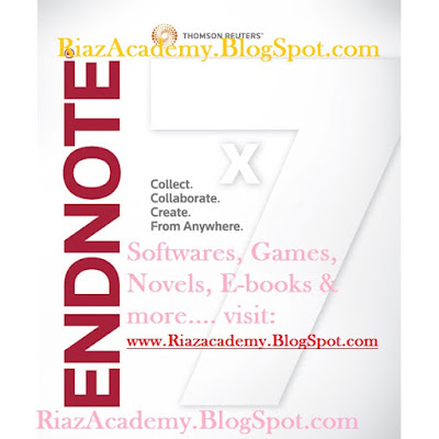 END-NOTE X7 (Software) For RESEARCHERS & PUBLISHERS FREE DOWNLOAD END-NOTE X7 (SOFTWARE) FOR RESEARCHERS & PUBLISHERS