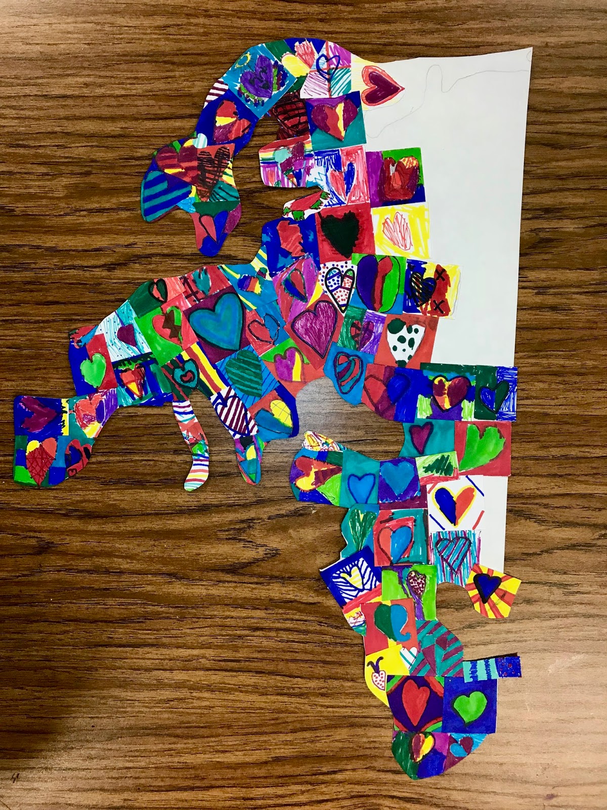 Kathy's Art Project Ideas How to Create a Collaborative School Wide Collage Art Piece