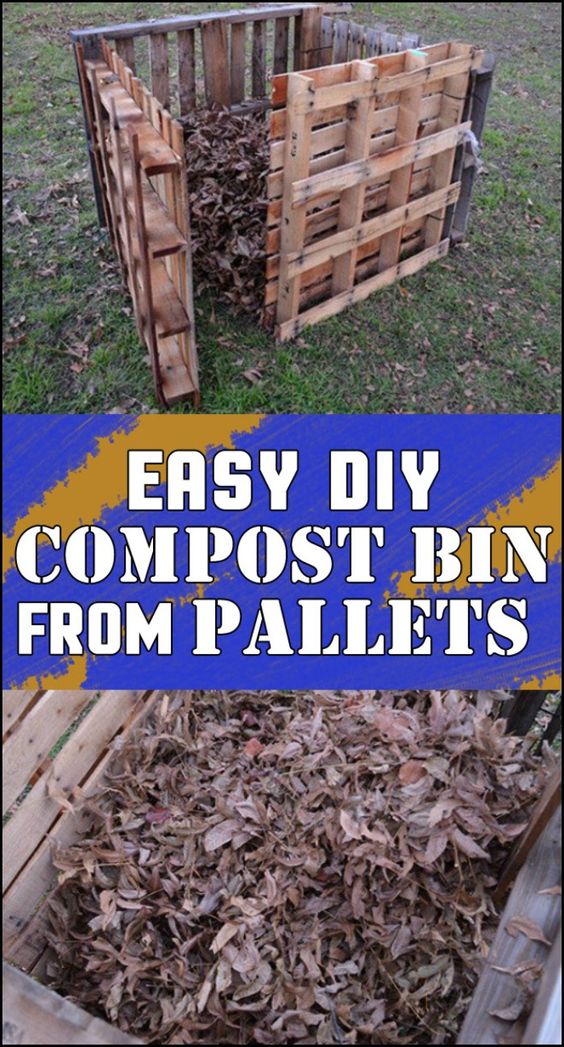 G 4 Gardening Build your own compost bin the quick, easy, and simple