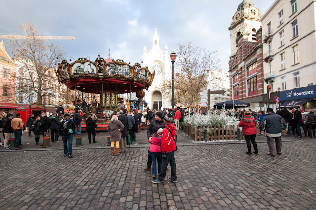 Mercatini di Natale a place Ste-Catherine-Bruxelles