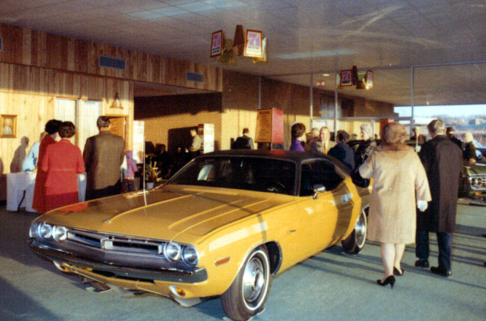 Just A Car Guy Reed Brothers Dodge dealership, in 1970, Rockville