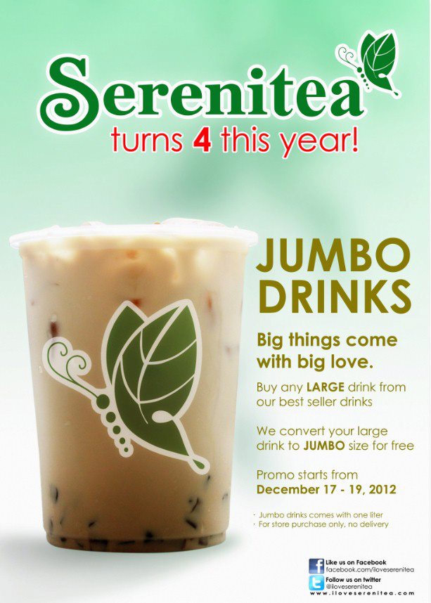 Manila Life Jumbo cup Serenitea on the way!!