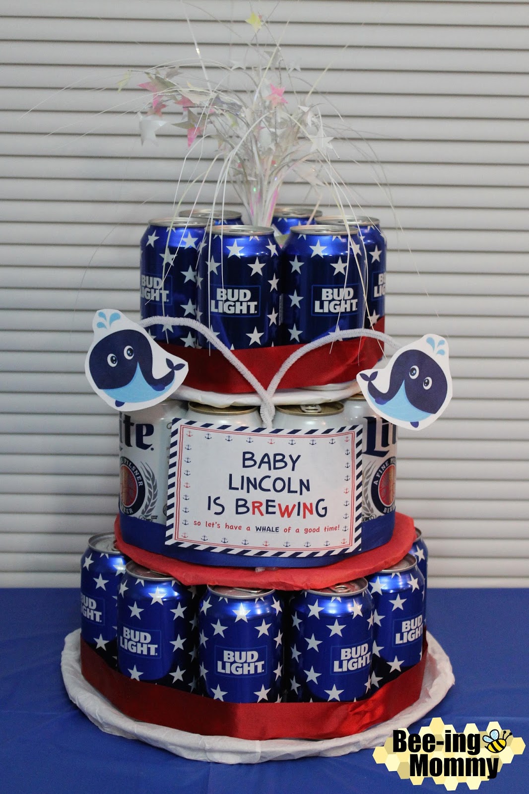 Couples Baby Shower Diaper Beer Party